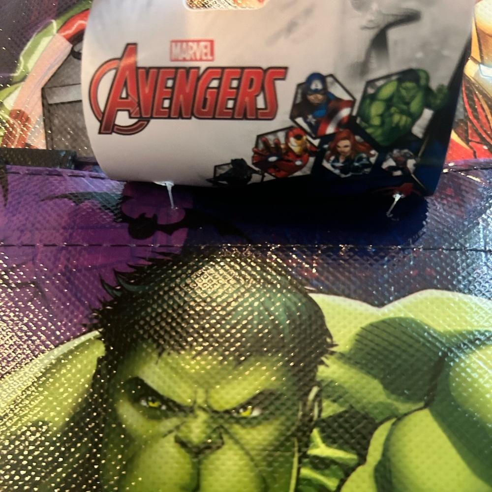 Set of 3 Marvel Avengers Reusable Tote Bags Halloween Trick or Treat NEW - Picture 5 of 7